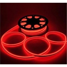 K2 Led KCL016 220V Neon LED Şerit Kırmızı 100 mt