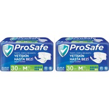 Prosafe Belbantlı Medium Büyük Boy Hasta Bezi 60 Adet 2X30 Paket M