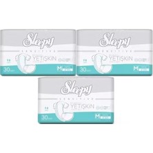 Sleepy Sensitive Belbantlı Yetişkin Hasta Bezi Medium 90 Adet 3X30 Paket M