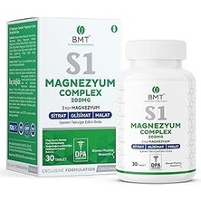 Uravas Store Bmt S1 Magnezyum Complex - Sitrat Malat Glisinat 30 Tablet