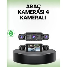 Venüs Shopping Gps’li 4 Kameralı Araç Iç Dış Kayıt Sistemi 1080P Wifi Destekli