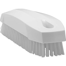 Uravas Store (6440, Beyaz) - Vikan 64405 Tırnak Fırçası, Polyester, 2,5 cm - 2,5 cm x 10 cm - 1,3 Cm, Beyaz