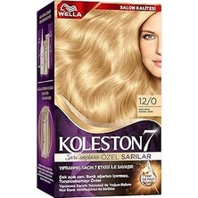 Uravas Store Wella Koleston Supreme Kit 12/0 Çok Açık Doğal Sarı