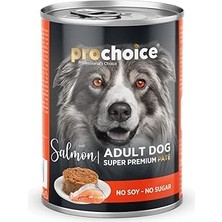 Uravas Store Prochoice Yetişkin Köpekler Için, Somon Balıklı ve Pirinçli Ezme, 400 G x 12 Adet