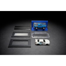 Print Zone Hot Wheels Blister Standı 2'li Set - 1:64 Geniş(Suv) ve Standart(Normal) Model Araba Masaüstü Vitrin Çerçevesi