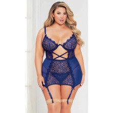 Freshness Uslucan Alışveriş For Dreams 8312 Büyük Beden Fantezi Gecelik