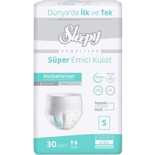 Sleepy Sensitive Emici Külot Small 30 Adet 1X30 Paket S