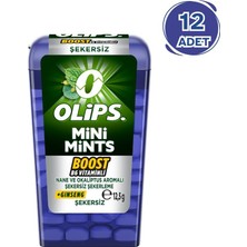 Kent Olips Mini Mints Nane Ginseng 12.5 G - 12 Adet
