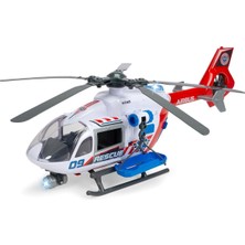 Nacario 203719035 Giant Helicopter Airbus H1450 Light Sound Manual Winch Wind Up Pr