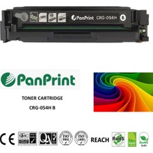 PanPrint Canon I-Sensys MF-643CDW Siyah Yüksek Kapasiteli Muadil Toner (CRG-054H) 3200 Sf.