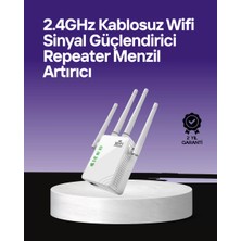 Venüs Shopping Wps Destekli 2.4ghz + 5ghz Wifi Sinyal Güçlendirici