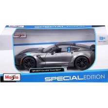 Nacario MAY31516 2017 Corvette Grand Model Araba 1:24 -Necotoys