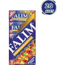 Falım Karışık Meyve Aromalı 5'li Sakız 35 gr - 20 Adet
