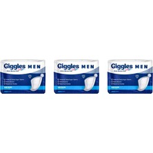 Giggles Erkek Mesane Pedi Medium Bladder Pad 3X20 Paket 60 Adet M
