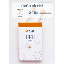 T-Lab Orijinal Prp Tubes  1 Paket 2 Tüp