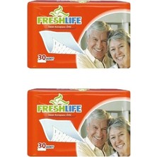 Freshlife Yatak Koruyucu Örtü 60X90 60 Adet 2X30 Paket Standart