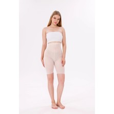 Uslucan Alışveriş Freshness 0007 Lazer Kesim Tül Yüksek Bel Şort Korse