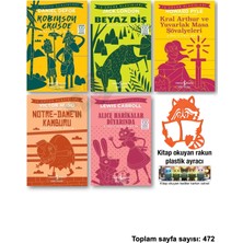 İş Bankası Kültür Yayınları Robinson Crusoe Beyaz Diş Kral Arthur ve Yuvarlak Masa Şövalyeleri Notre Dame In Kamburu Alice Harikalar Diyarında