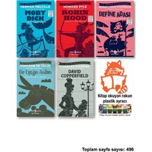 İş Bankası Kültür Yayınları Moby Dick Robin Hood Define Adası Bir Eşeğin Anıları David Copperfield