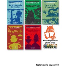 İş Bankası Kültür Yayınları On Beş Yaşında Bir Kaptan Orman Kitabı Demir Yolu Çocukları Ilkgençlik Sherlock Holmes ve Kızıl Dosya