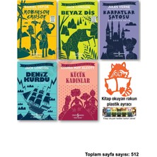 İş Bankası Kültür Yayınları Robinson Crusoe Beyaz Diş Karpatlar Şatosu Deniz Kurdu Küçük Kadınlar
