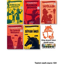 İş Bankası Kültür Yayınları Robinson Crusoe Robin Hood Sefiller Iki Şehrin Hik Yesi Siyah Inci