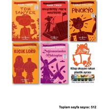 İş Bankası Kültür Yayınları Tom Sawyer Huckleberry Finn Pinokyo Küçük Lord Değirmenimden Mektuplar