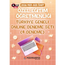 Pegem Kampüs 2026 MEB-AGS ÖABT Özel Eğitim Öğretmenliği Türkiye Geneli Online
