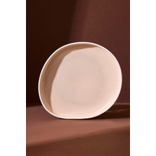 Perotti Roma Beige Porselen Tatlı Tabağı 19.4x17.3x3 cm