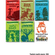 İş Bankası Kültür Yayınları Huckleberry Finn Kayıp Dünya Kaçırılan Çocuk Gizli Bahçe Çekirdek
