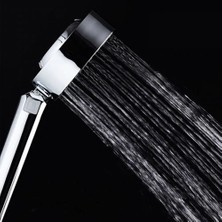 Epilons Çift Taraflı Şampuan Hazneli 3 Fonksiyonlu Spa Duş Başlığı Masaj Etkili Terapi Başlığı