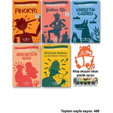 İş Bankası Kültür Yayınları Pinokyo Yalnız Efe Vahşetin Çağrısı Doktor Dolittle In Hik Yesi Sherlock Holmes ve Dörtlerin Yemini