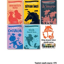 İş Bankası Kültür Yayınları Doktor Dolittle In Hik Yesi Siyah Inci Üç Silahşörler Çocukluk Küçük Deniz Kızı