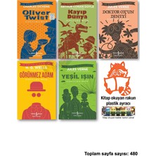 İş Bankası Kültür Yayınları Oliver Twist Kayıp Dünya Doktor Ox Un Deneyi Görünmez Adam Yeşil Işın