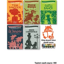 İş Bankası Kültür Yayınları Tom Sawyer Kayıp Dünya Gizli Bahçe Üç Silahşörler David Copperfield