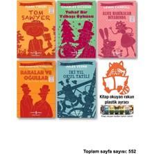 İş Bankası Kültür Yayınları Tom Sawyer Tuhaf Bir Yılbaşı Öyküsü Alice Harikalar Diyarında Babalar ve Oğullar Iki Yıl Okul Tatili