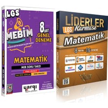 Yargı Yayınevi Lgs Mebim Matematik 8 Adet Genel Deneme - Liderler 8X16 Deneme