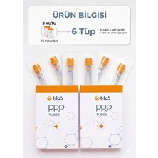 T-Lab Orijinal Prp Tubes 3 Paket 6 Tüp