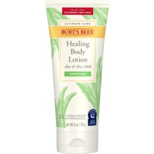Ultra Care Burt's Bees Healing Body Lotıon Aloe &   Rice Milk Sensıtıve Losyon 170 G