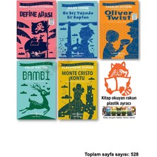 İş Bankası Kültür Yayınları Define Adası On Beş Yaşında Bir Kaptan Oliver Twist Bambi Monte Cristo Kontu