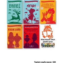 İş Bankası Kültür Yayınları Bambi Heidi Çocuklar Için Nasreddin Hoca Fıkraları Küçük Lord Sherlock Holmes ve Kızıl Dosya