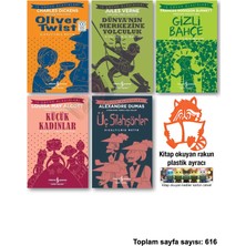 İş Bankası Kültür Yayınları Oliver Twist Dünya Nın Merkezine Yolculuk Gizli Bahçe Küçük Kadınlar Üç Silahşörler