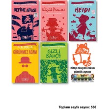 İş Bankası Kültür Yayınları Define Adası Küçük Prenses Heidi Görünmez Adam Gizli Bahçe