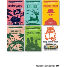 İş Bankası Kültür Yayınları Define Adası Bambi Görünmez Adam Işte Öyle Hik Yeler Yeşil Işın