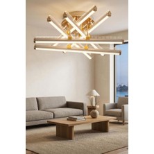 Eray Aydınlatma 101-6 Salon Sarı LED Avize