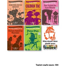 İş Bankası Kültür Yayınları Doktor Ox Un Deneyi Çalınan Taç Ömer Seyfettin Den Seçme Hik Yeler Sherlock Holmes Peter Pan