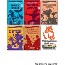 İş Bankası Kültür Yayınları Moby Dick Robin Hood Doktor Ox Un Deneyi Oz Büyücüsü Ölümsüz Kahraman Gılgamış