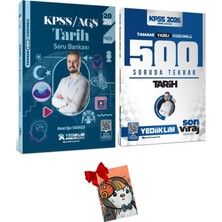Yediiklim Yayınları Kpss Genel Kültür Atölye Tarih Soru Bankası -Son Viraj Serisi Tarih 500 Soruda Genel Tekrar Kampı