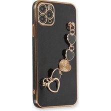 Mudanis Apple Iphone 11 Pro Max Kılıf Esila Silikon - Siyah