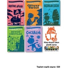 İş Bankası Kültür Yayınları Define Adası Oliver Twist Kaçırılan Çocuk Büyük Umutlar Çocukluk